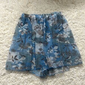 Mesh beach cover up shorts